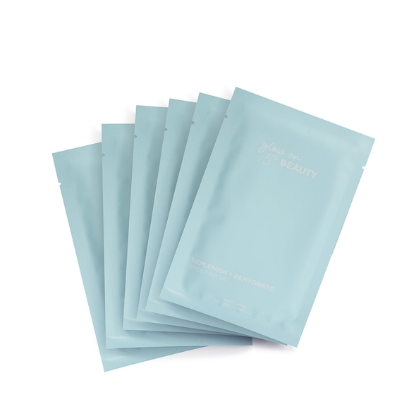 Glow on 5th Beauty, Replenish + Rehydrate sheet mask (6 masks) - Picture 5 of 5